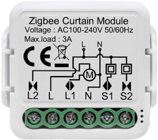 1G ZIGBEE CURTAIN RELAY